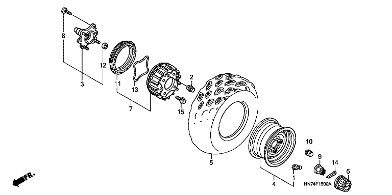 FRONT WHEEL