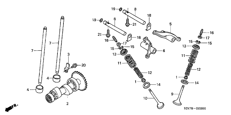 CAMSHAFT/VALVE