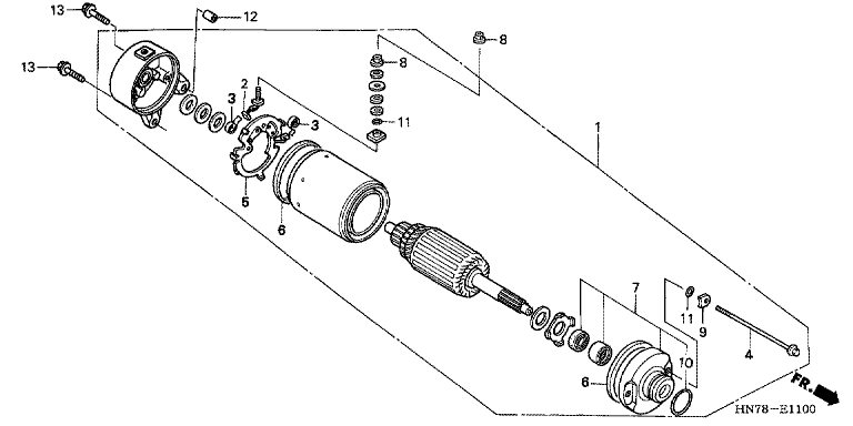 STARTING MOTOR