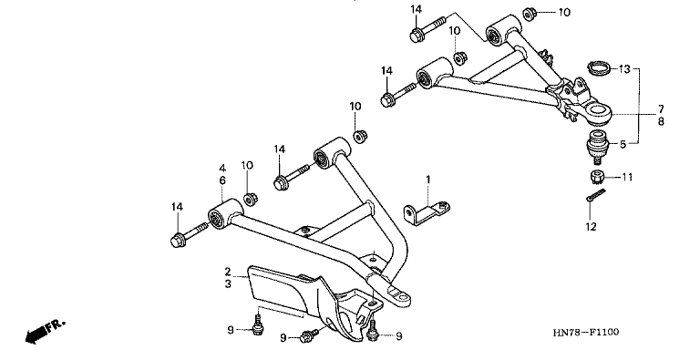 FRONT ARM