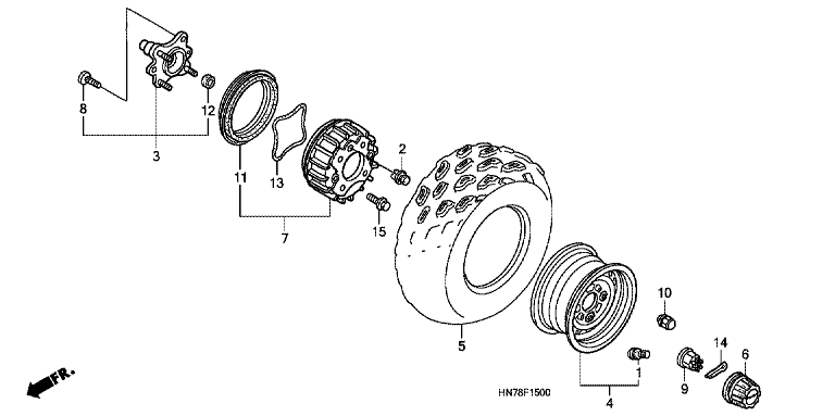FRONT WHEEL