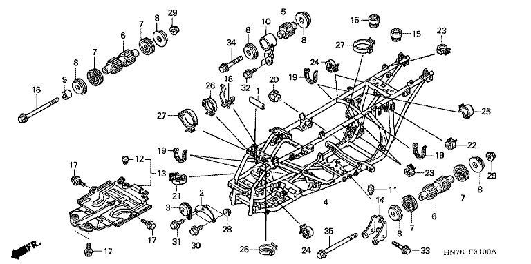 FRAME BODY