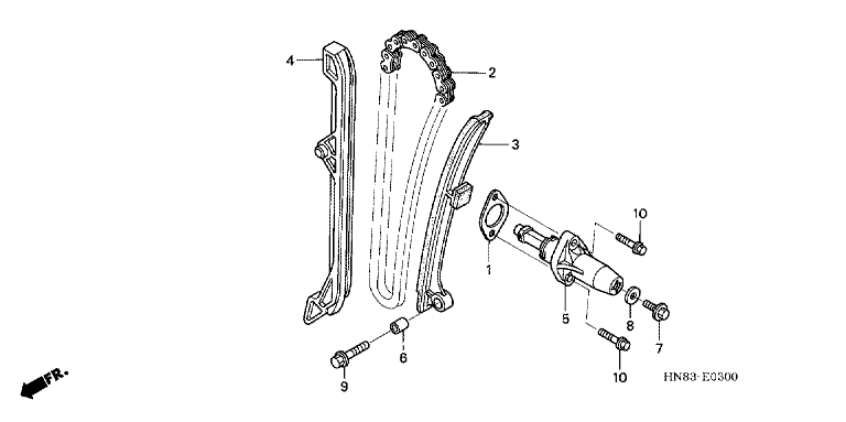 CAM CHAIN/TENSIONER