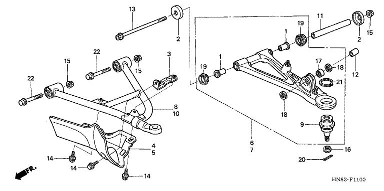 FRONT ARM
