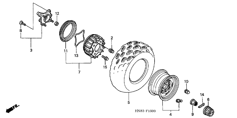 FRONT WHEEL