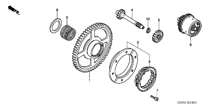 STARTING GEAR