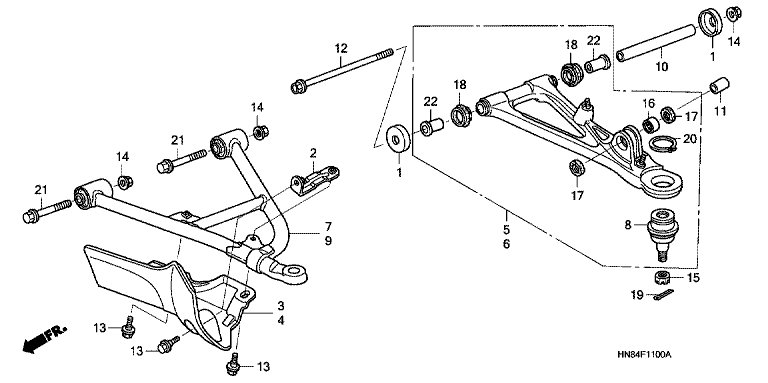 FRONT ARM