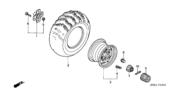 REAR WHEEL