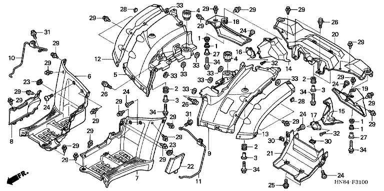 REAR FENDER