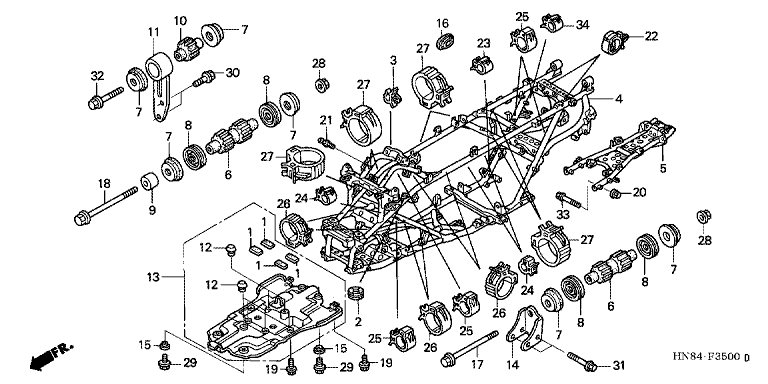 FRAME BODY