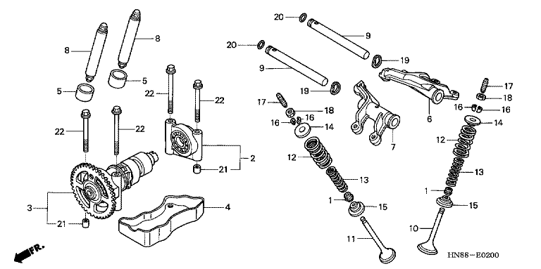 CAMSHAFT/VALVE