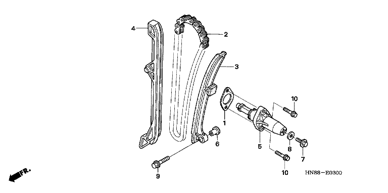 CAM CHAIN/TENSIONER