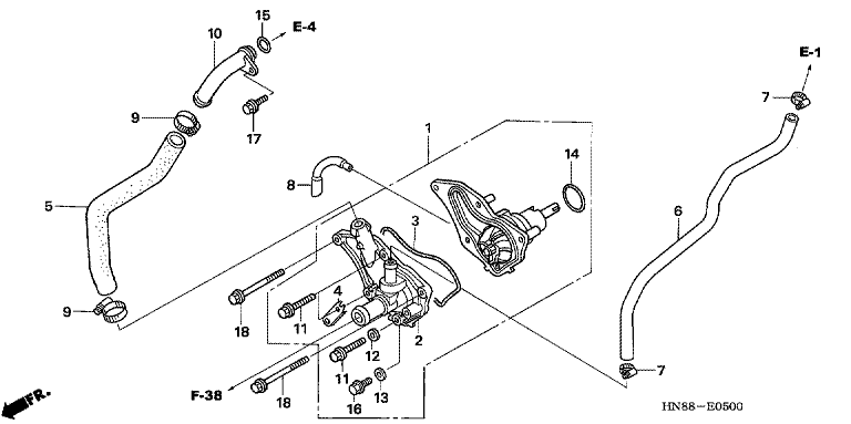 WATER PUMP