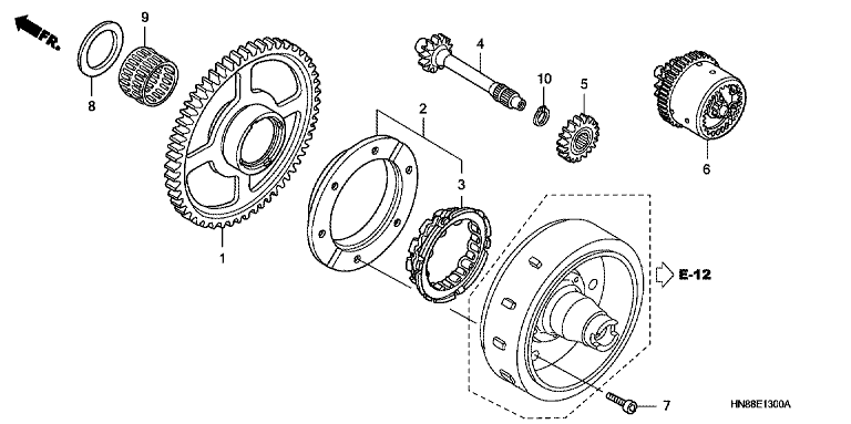 STARTING GEAR
