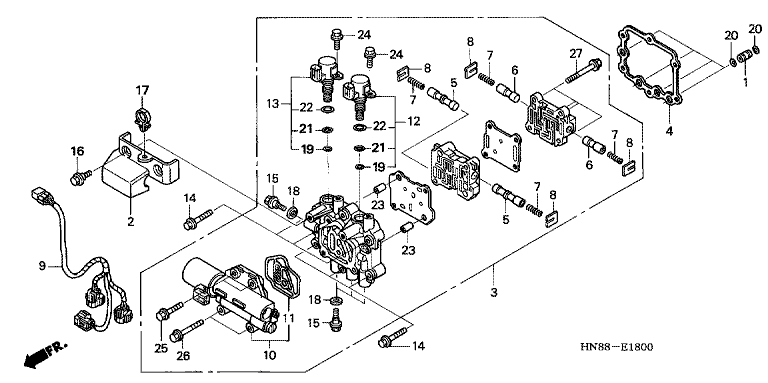 MAIN VALVE BODY