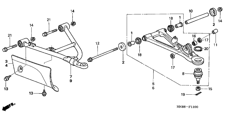 FRONT ARM