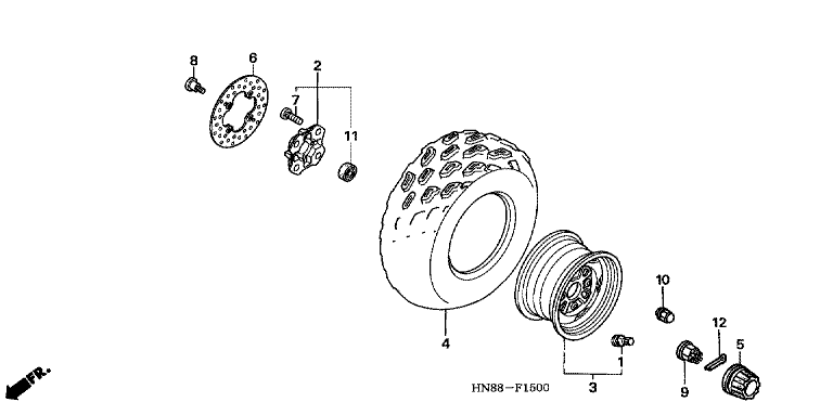 FRONT WHEEL