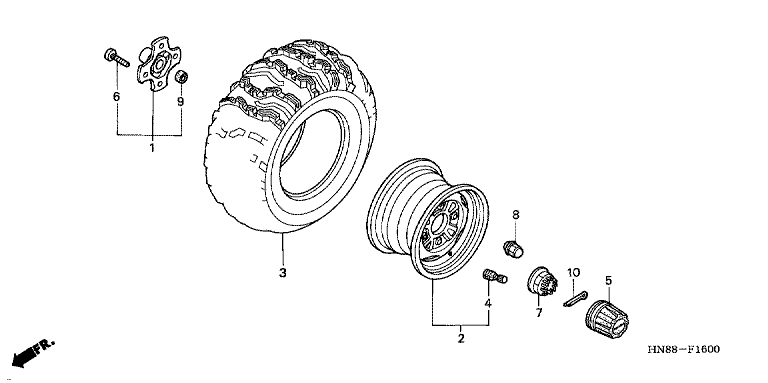 REAR WHEEL