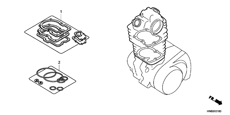 GASKET KIT A