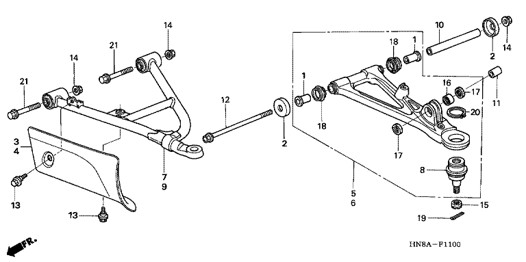 FRONT ARM