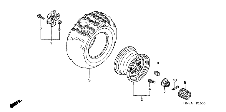 REAR WHEEL