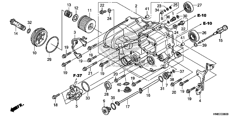 FRONT CRANKCASE COVER