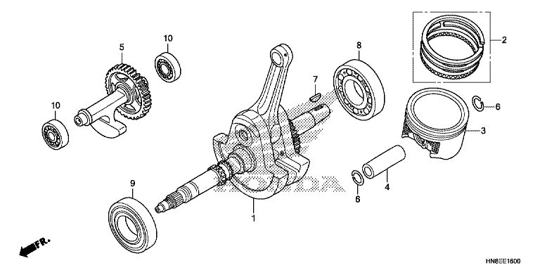 CRANKSHAFT/PISTON