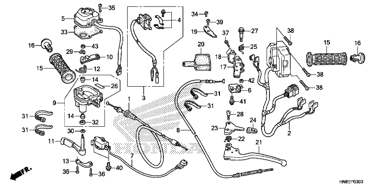 HANDLE LEVER/SWITCH/CABLE