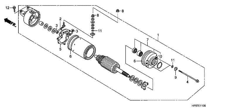 STARTING MOTOR
