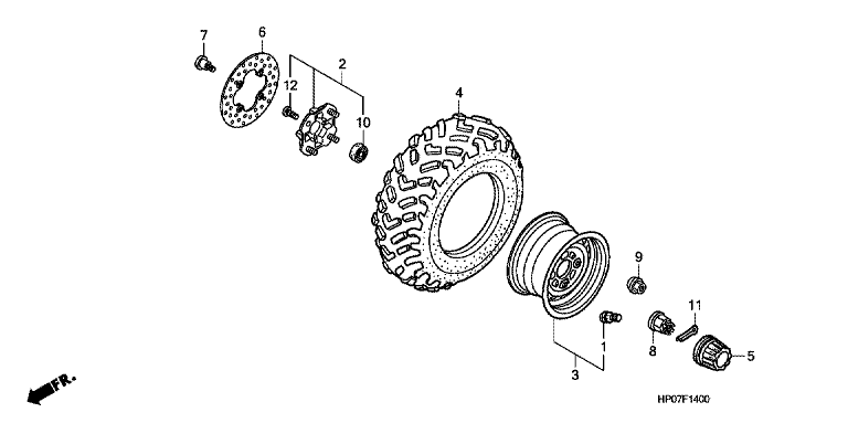 FRONT WHEEL