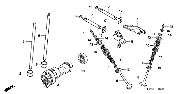 CAMSHAFT/VALVE
