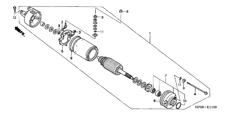 STARTING MOTOR