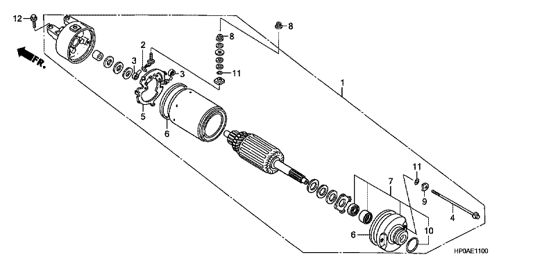 STARTING MOTOR