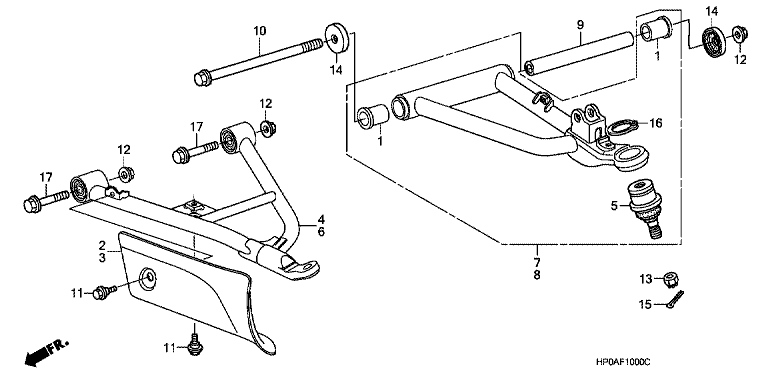 FRONT ARM