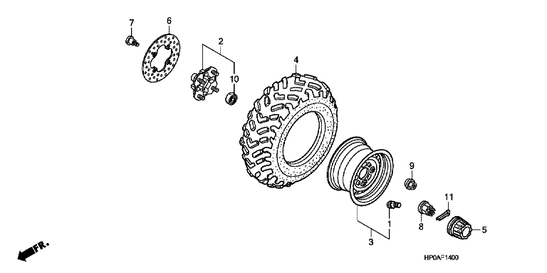 FRONT WHEEL
