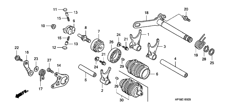 GEARSHIFT DRUM