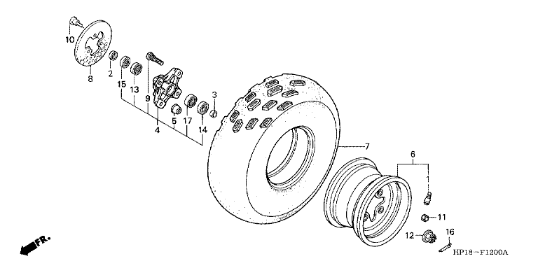 FRONT WHEEL