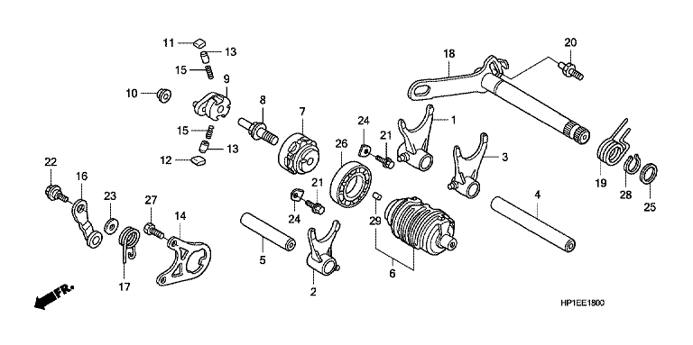 GEARSHIFT DRUM