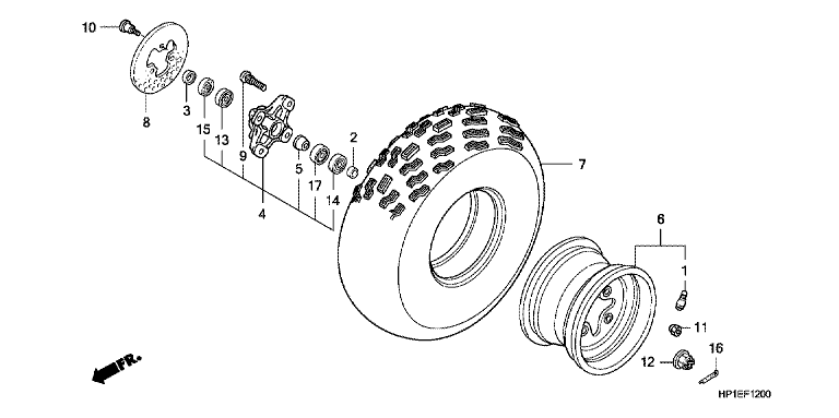 FRONT WHEEL