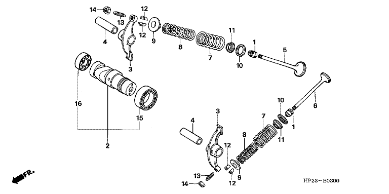 CAMSHAFT/VALVE