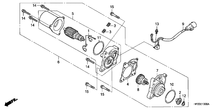 STARTING MOTOR