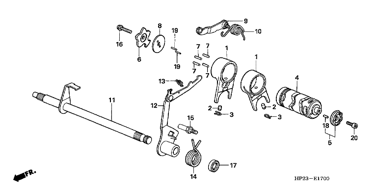 GEARSHIFT DRUM