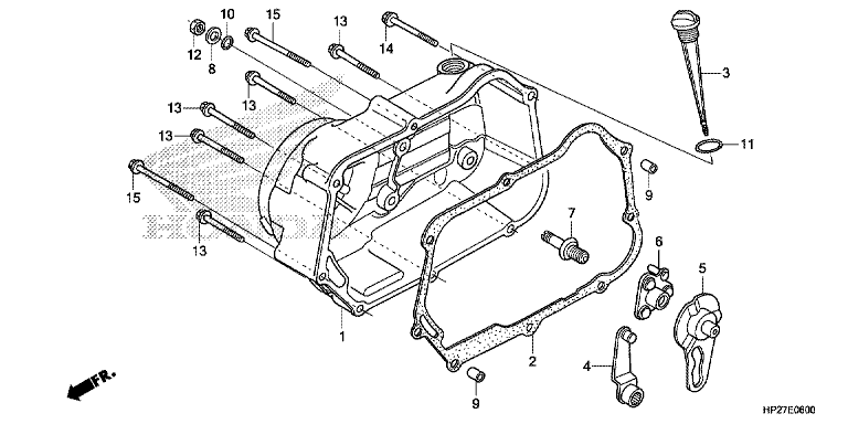 RIGHT CRANKCASE COVER