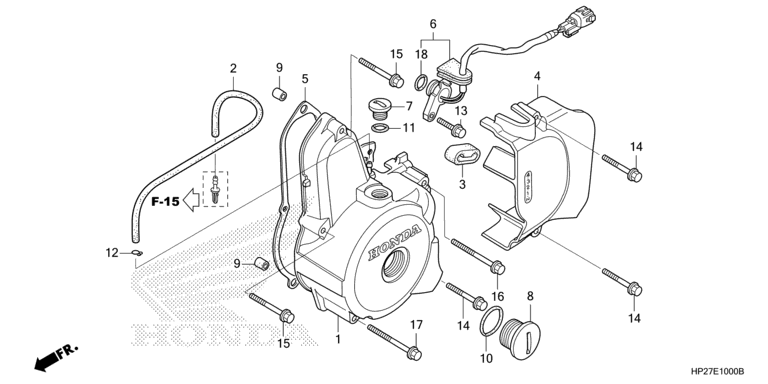 LEFT CRANKCASE COVER