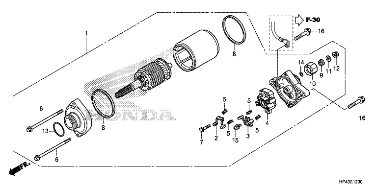 STARTING MOTOR