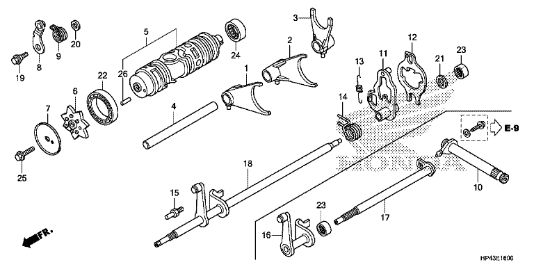 GEARSHIFT FORK