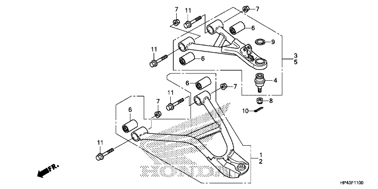 FRONT ARM (2WD)