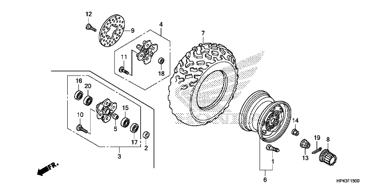 FRONT WHEEL