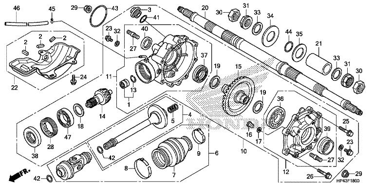 REAR FINAL GEAR