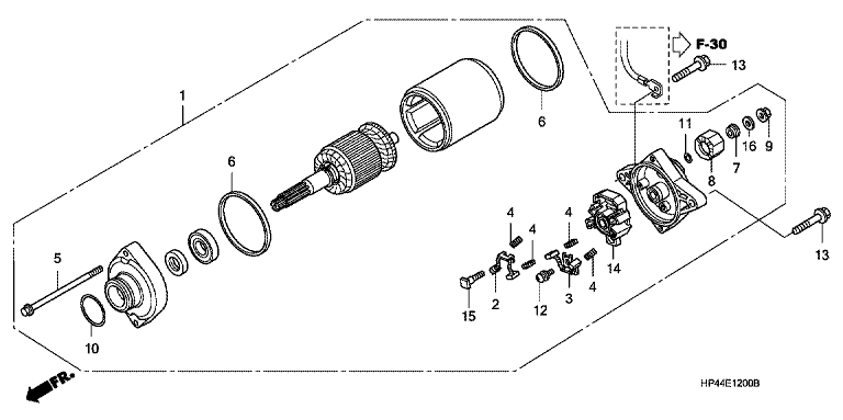 STARTING MOTOR